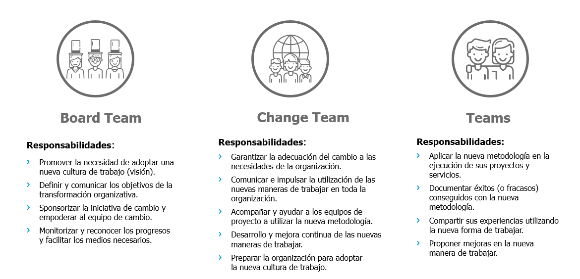 Roles y responsabilidades de Governance